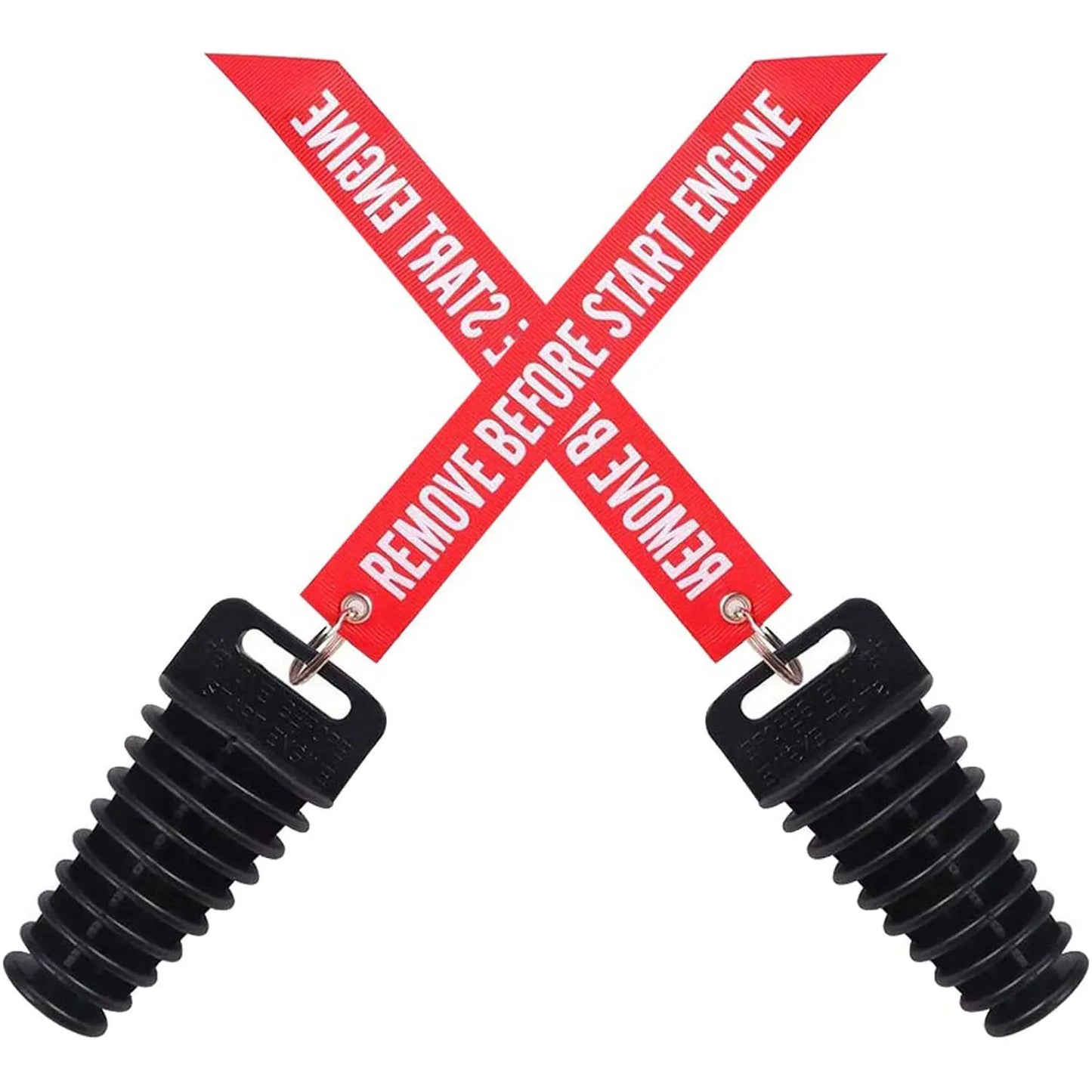 Robuster Gummi Auspuffstopfen für Endrohrschutz und Reinigung