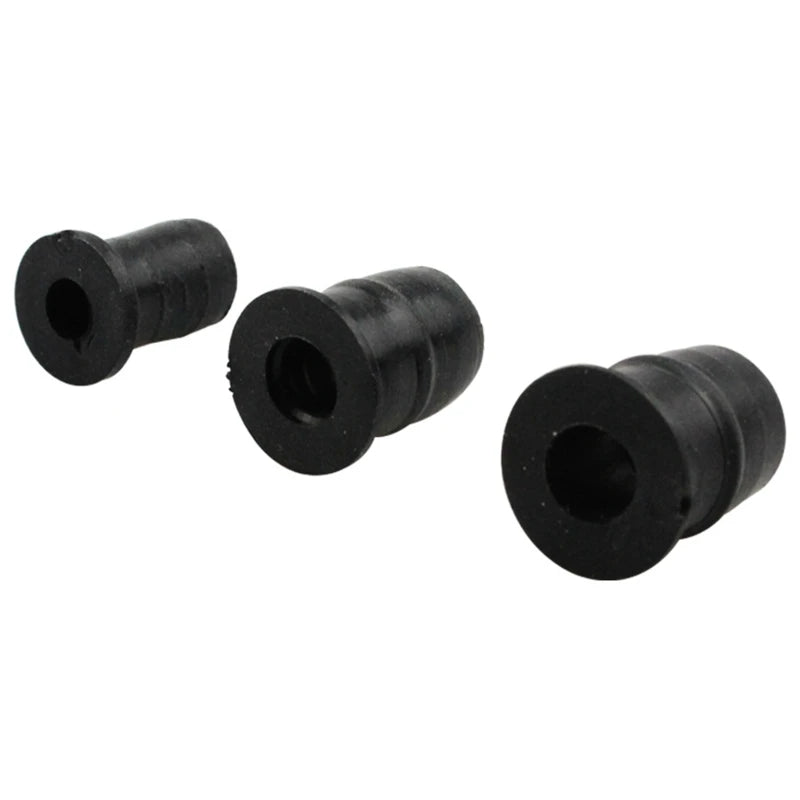10 Stück Gummi Muttern Set M4 M5 M6 für Motorrad Windschutzscheibe Schrauben