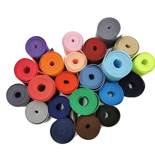 Hochelastisches Flachband zum Nähen und Basteln in verschiedenen Breiten