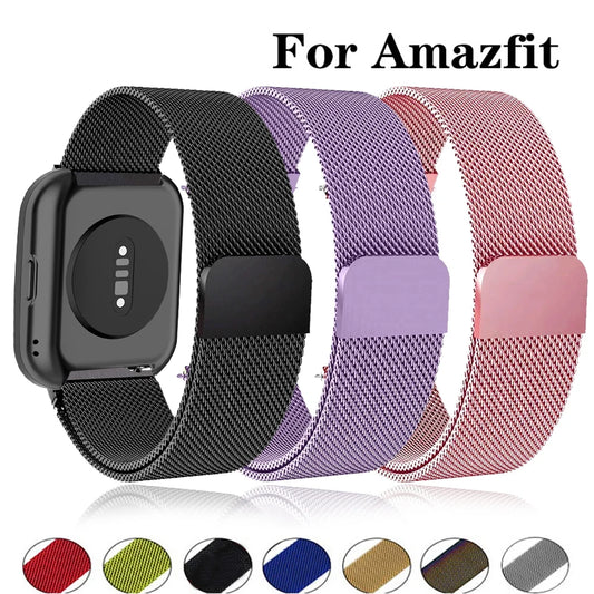 Magnetisches Edelstahl-Smartwatch-Armband 20/22mm – Komfort - Stil in 6 Farben