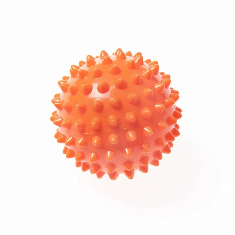 7 cm PVC Massage Ball mit harten Spikes für Muskelentspannung Fußpflege