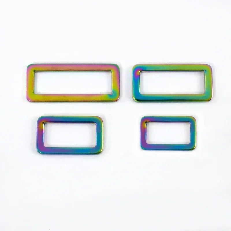 Metallschnallen 20-50 mm Set 5 oder 10 Stück Tri Glide Ring Gurtband Verschluss