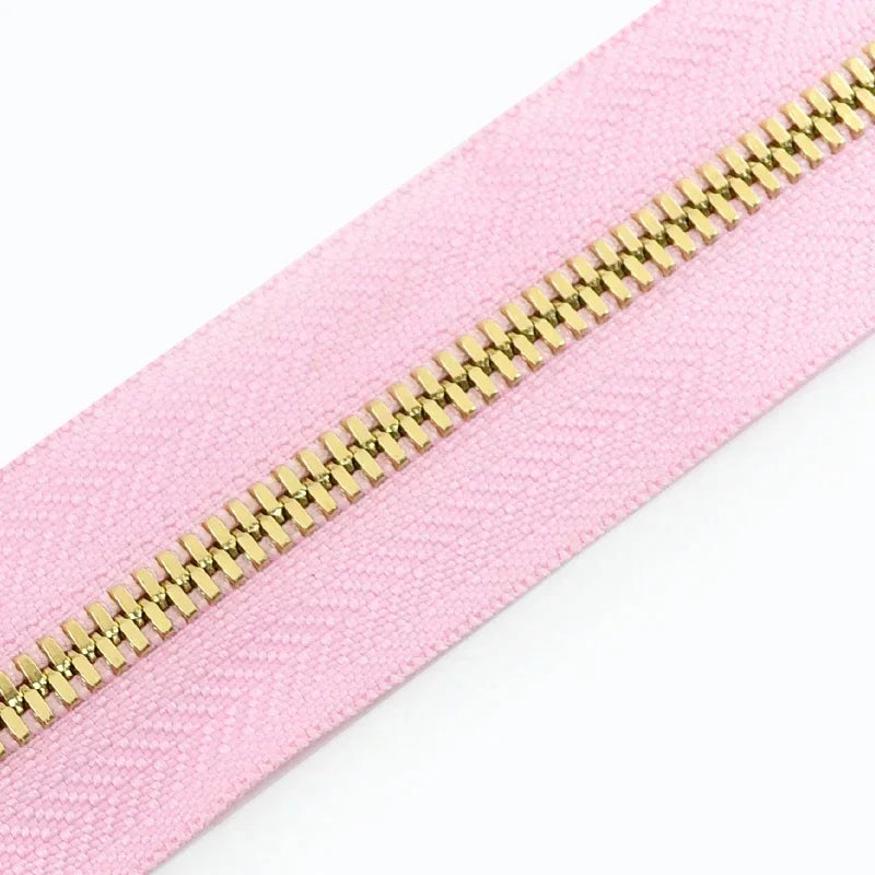 Metall-Reißverschluss Offenes Ende Zwei-Wege Reißverschlüsse Gold Silber-Yabubest - Home & More