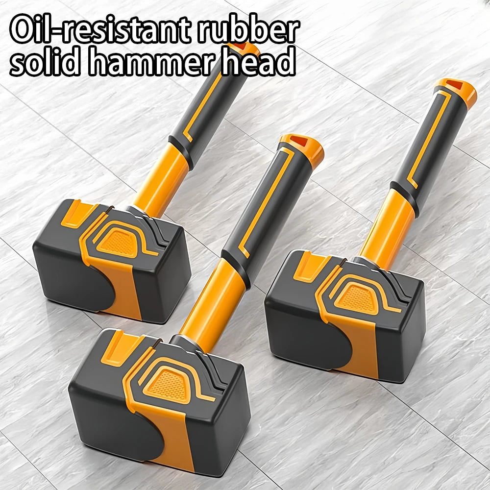 Multifunktionaler Gummihammer weicher Schlaghammer quadratisch fürs Handwerk
