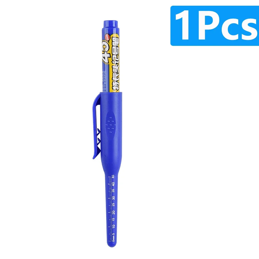 45mm Langspitze Tiefloch Marker – Wasserfester Stift für Holz, Fliesen, Metall