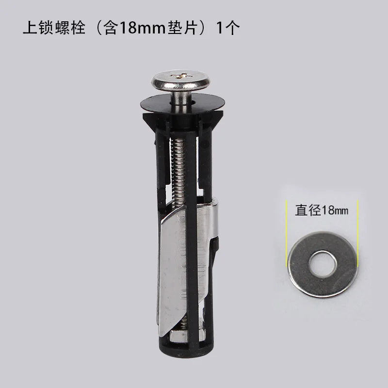 Edelstahl Befestigungsschrauben Toilettensitz Set Langsam Schließend