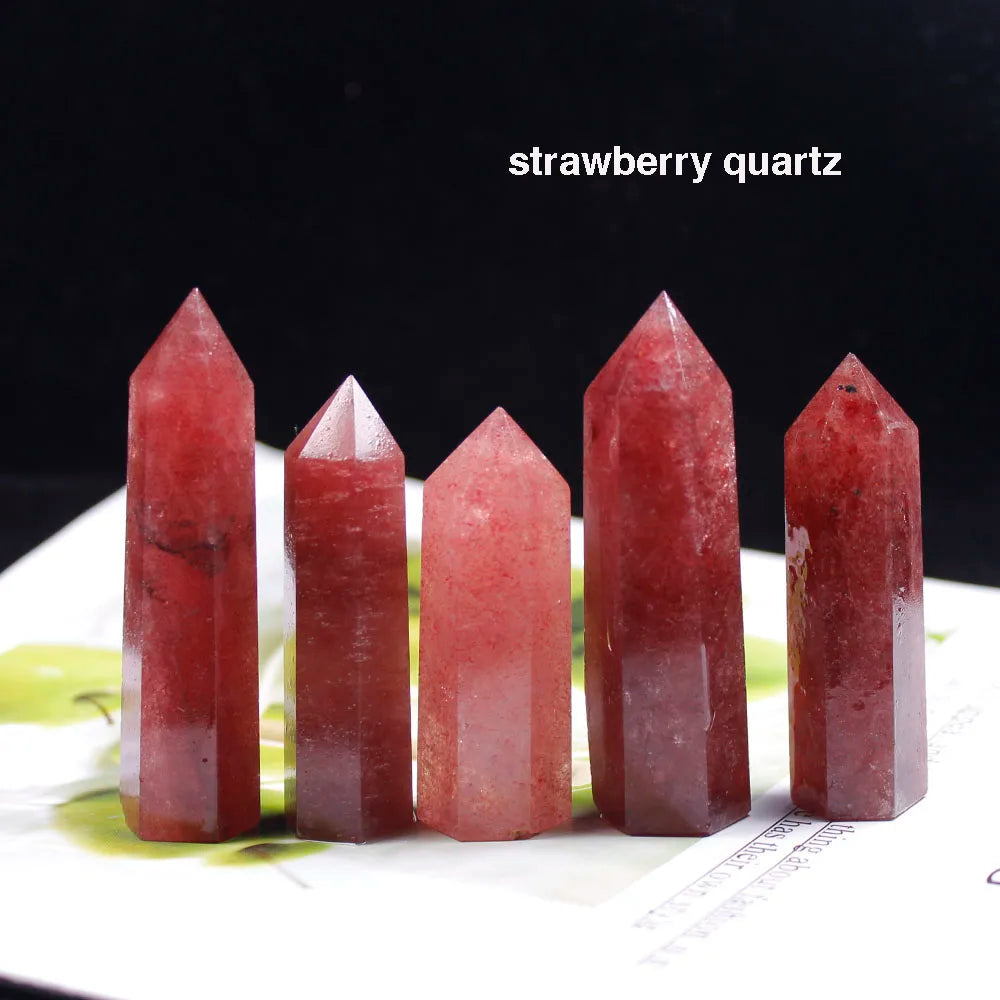 Polierter Kristallturm Heilstein – Energie Deko für Zuhause