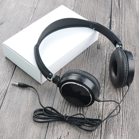 Faltbare 3,5mm Kabel Kopfhörer Stereo Bass für PC Smartphone Tablet