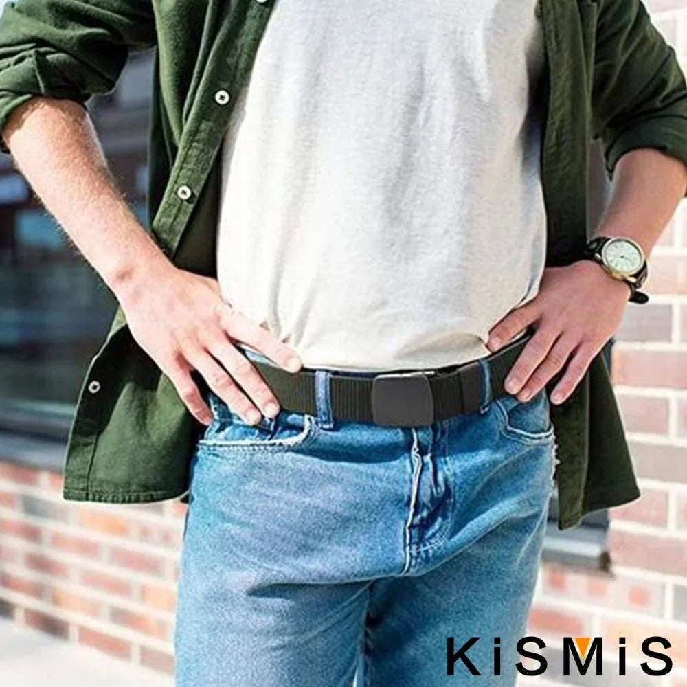 Komfortabler verstellbarer Leinwandgürtel für Outdoor & Arbeit Unisex