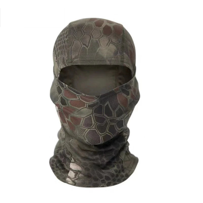 Camouflage Sturmhaube Strickmütze für Outdoor Sport und Motorrad