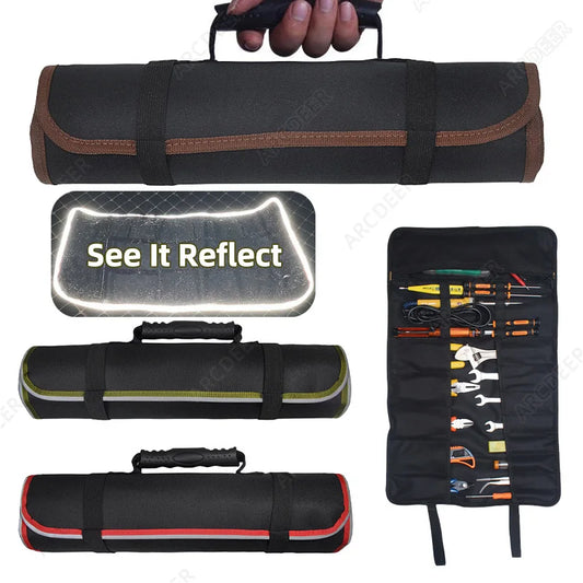 Roll Up Werkzeugtasche Organizer 22 Beutel kompakt wasserdicht für Profis