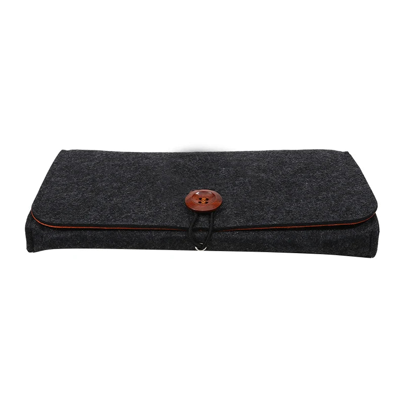 Schutzhülle aus Filz für mobile Geräte mit Fächerfach