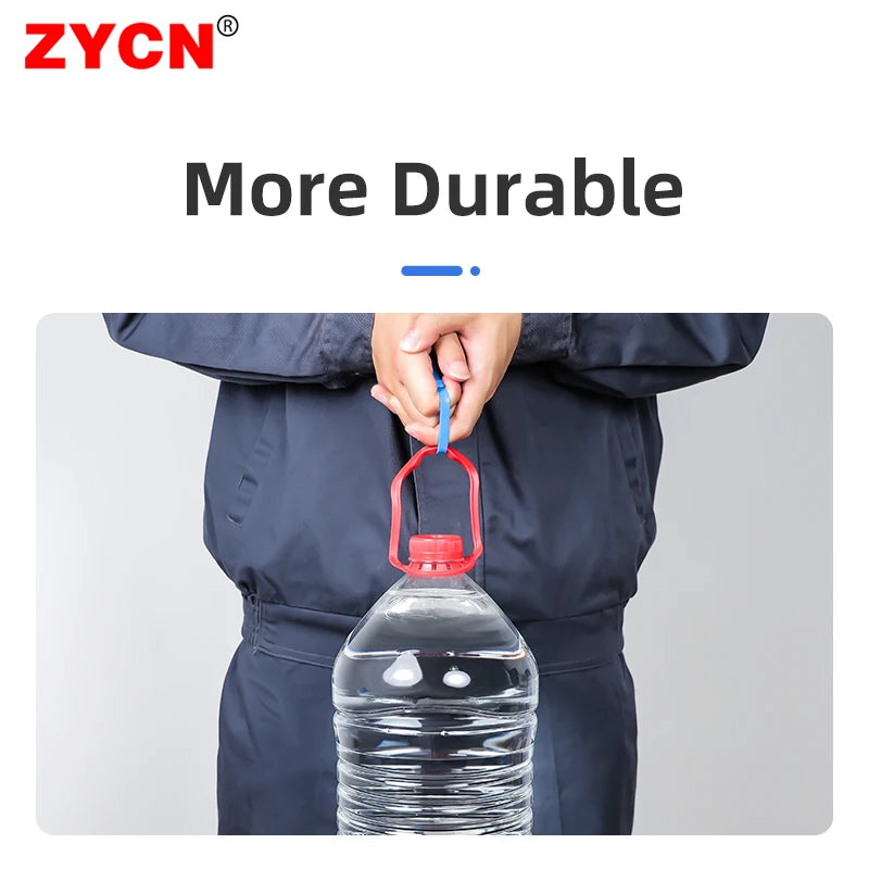 100x wiederverwendbare Nylon Kabelbinder schwarz 8x150-450 mm lösbar