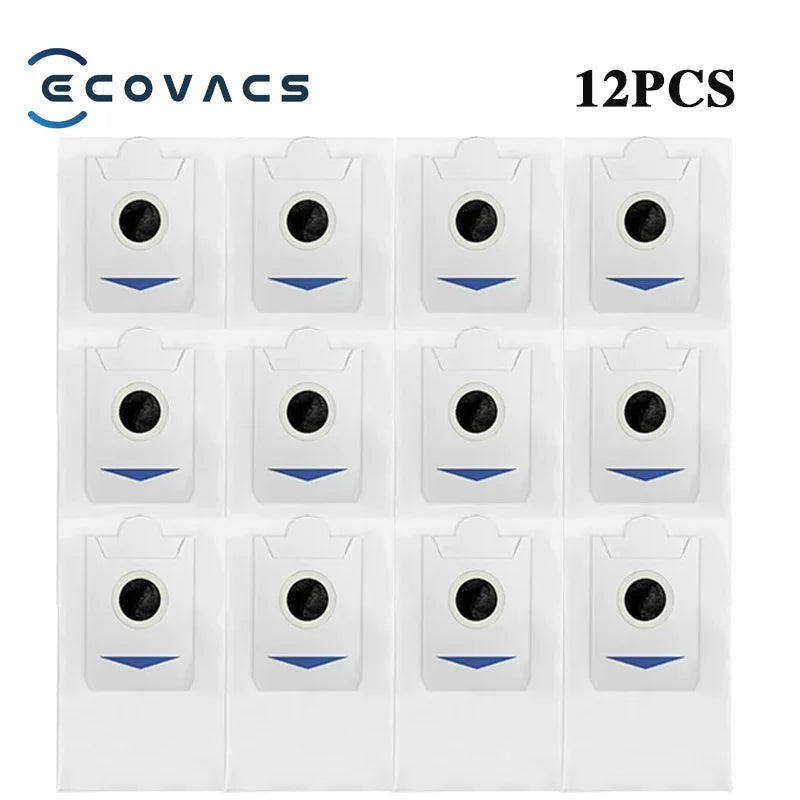ECOVACS X5 OMNI Ersatzteile Set: Staubbeutel, Bürsten, Filter, Mopp