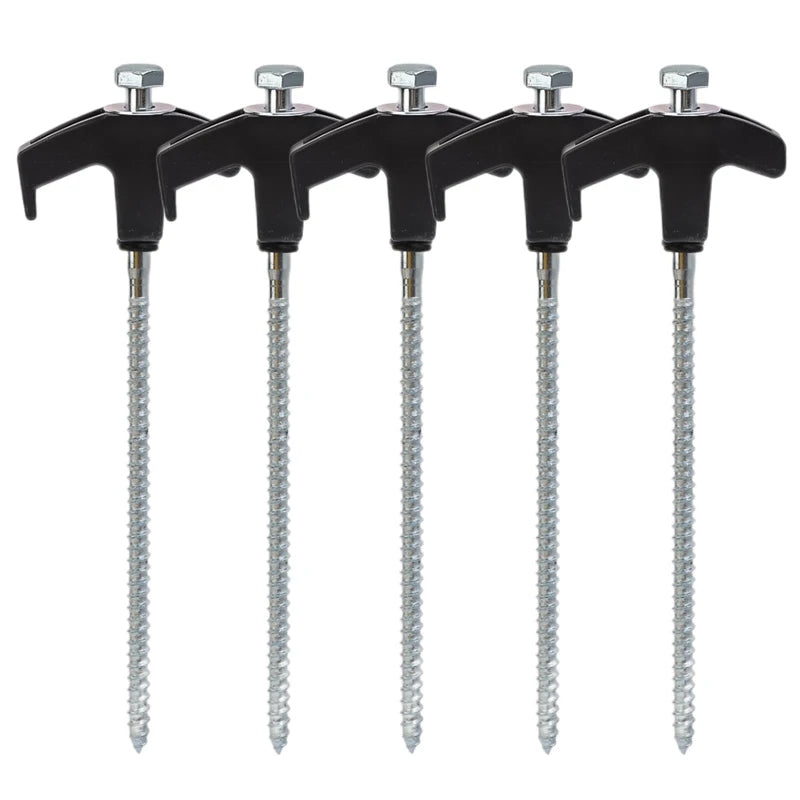 Schraube Anker Zeltnagel 20cm Carbon Stahl Camping Hering Outdoor