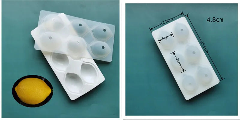 Fruchtige Silikon Backform für Mousse und Desserts