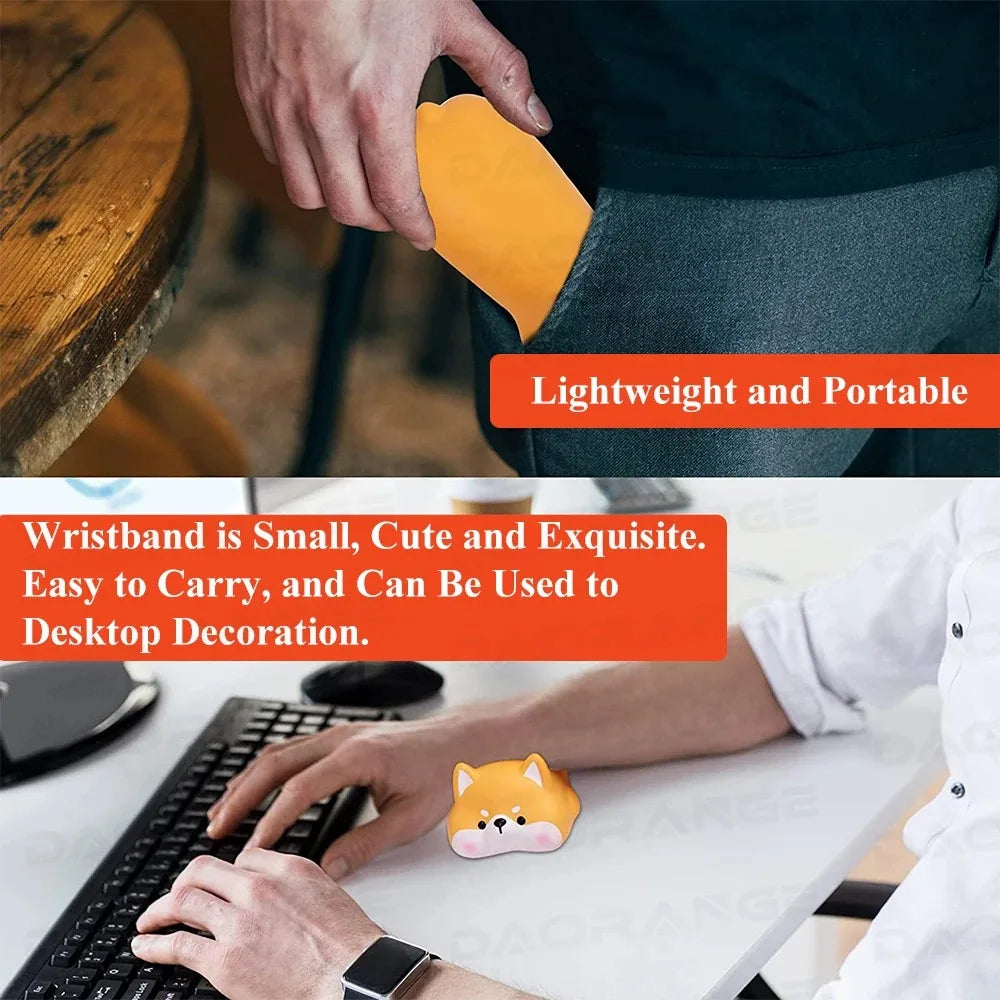 Handgelenk-Mauspad mit Memory-Baumwolle – Weich, Bequem, Ergonomisch