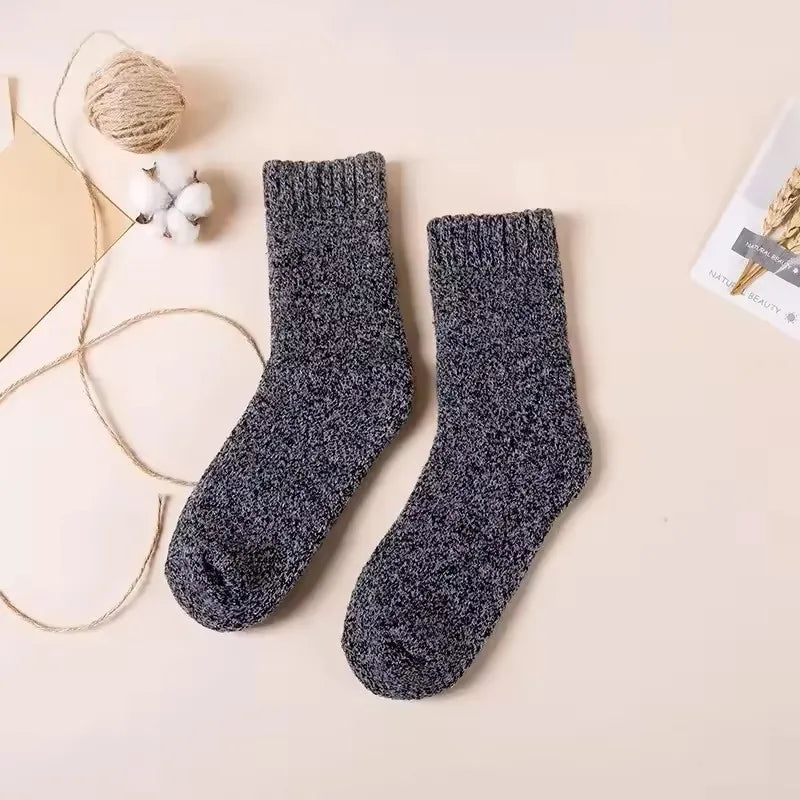 Warme Winter Socken für Herren mit Mittelhohem Schaft