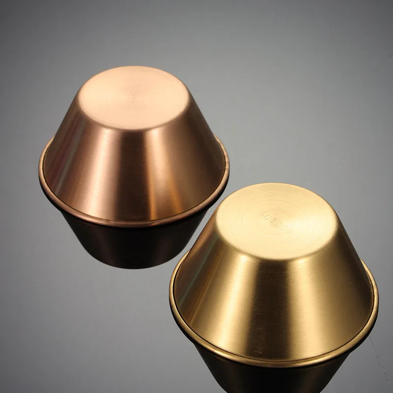 304 Edelstahl Gewürzschale - Runde Dip-Schüssel für Saucen-Yabubest - Home & More