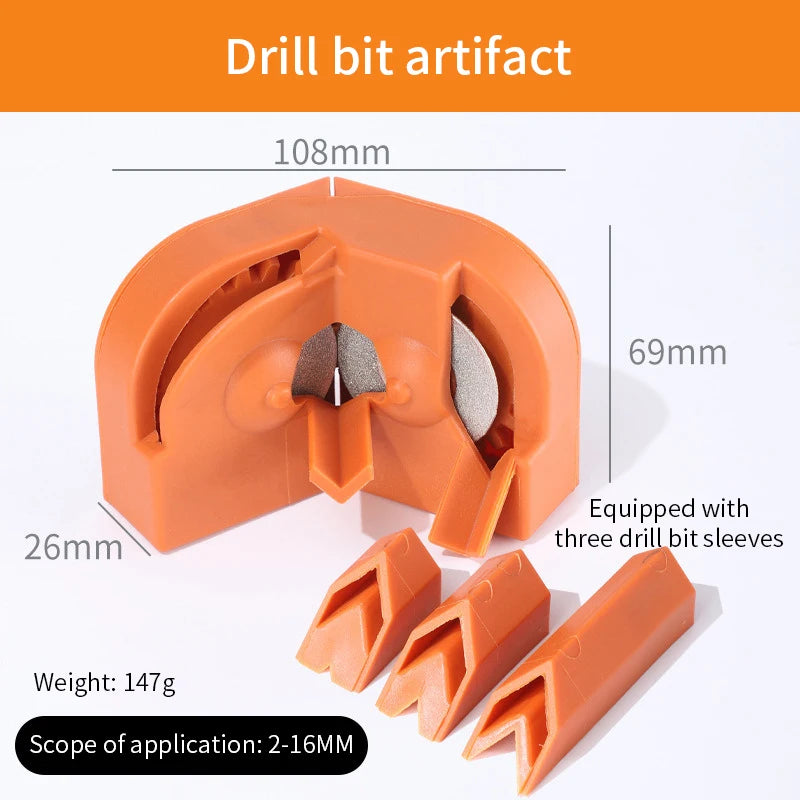 Professioneller elektrischer Mehrzweck Bohrer Schleifschärfer mit doppelseitiger Polierfunktion