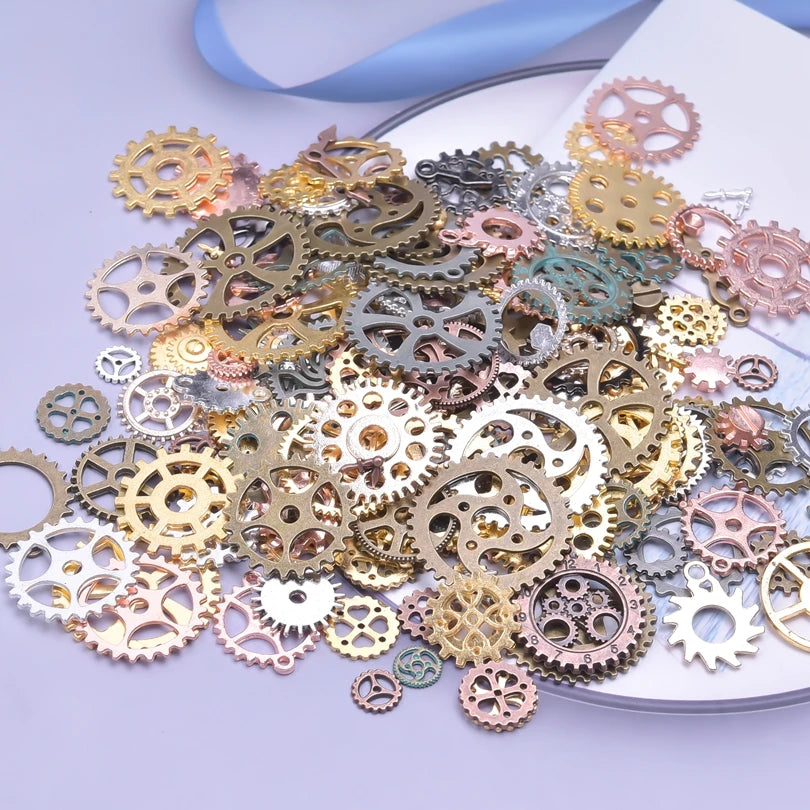 20 Stück Steampunk Charms für individuelle Schmuckkreationen