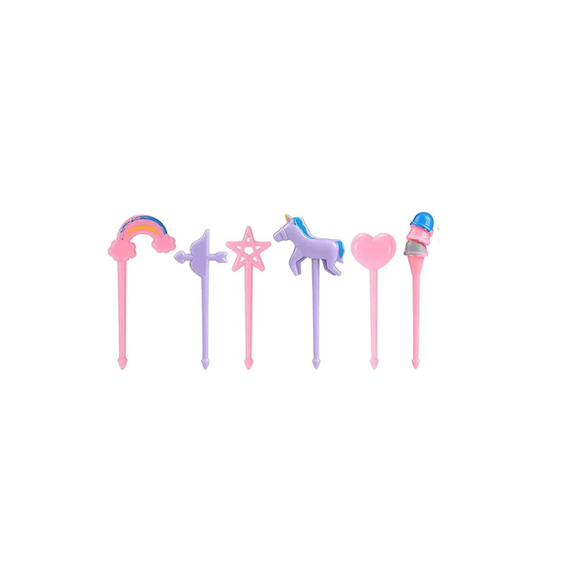 Mini Lebensmittel Picks Cartoon Tier für Kinder Bento Lunchbox Zubehör