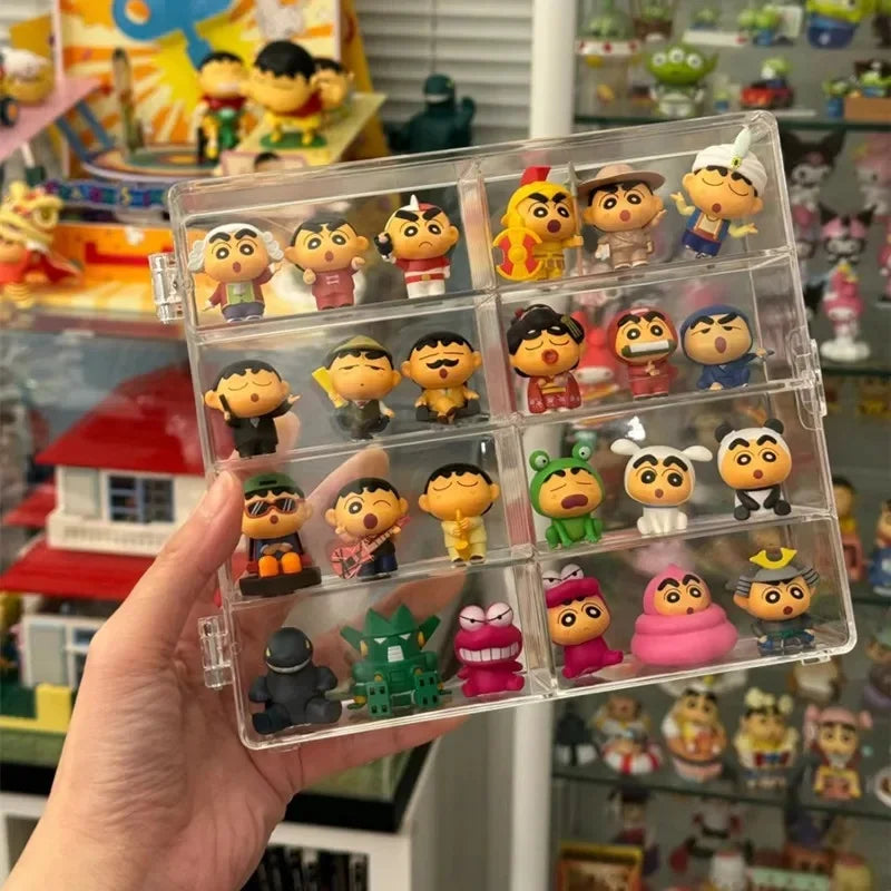 Mini Acryl Display Box staubdicht für Figuren Schmuck Organizer