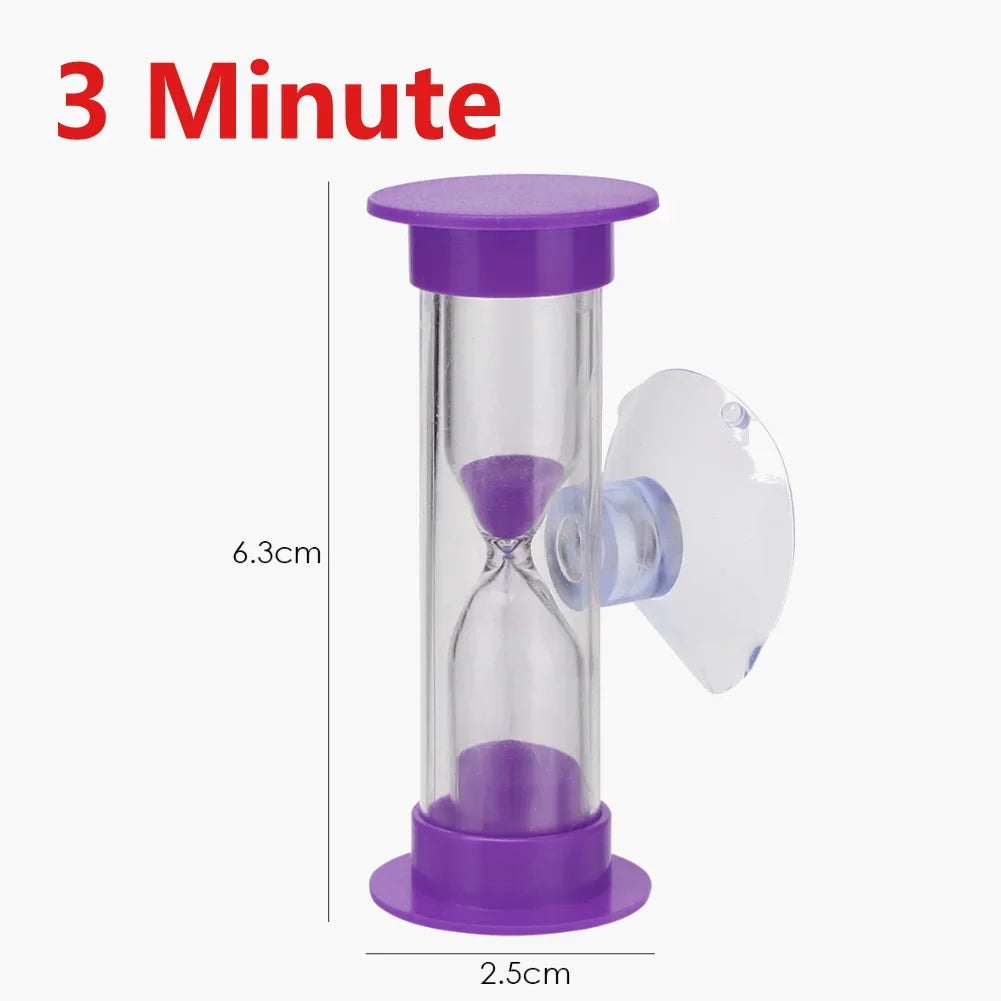 Bunte Sanduhr Timer 2 3 Minuten für Zähneputzen Dusche Dekoration