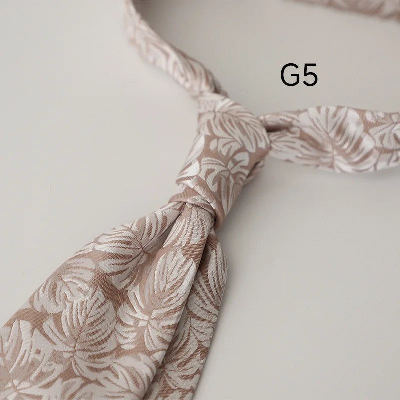 Modische Blumen Krawatte für Damen und Herren