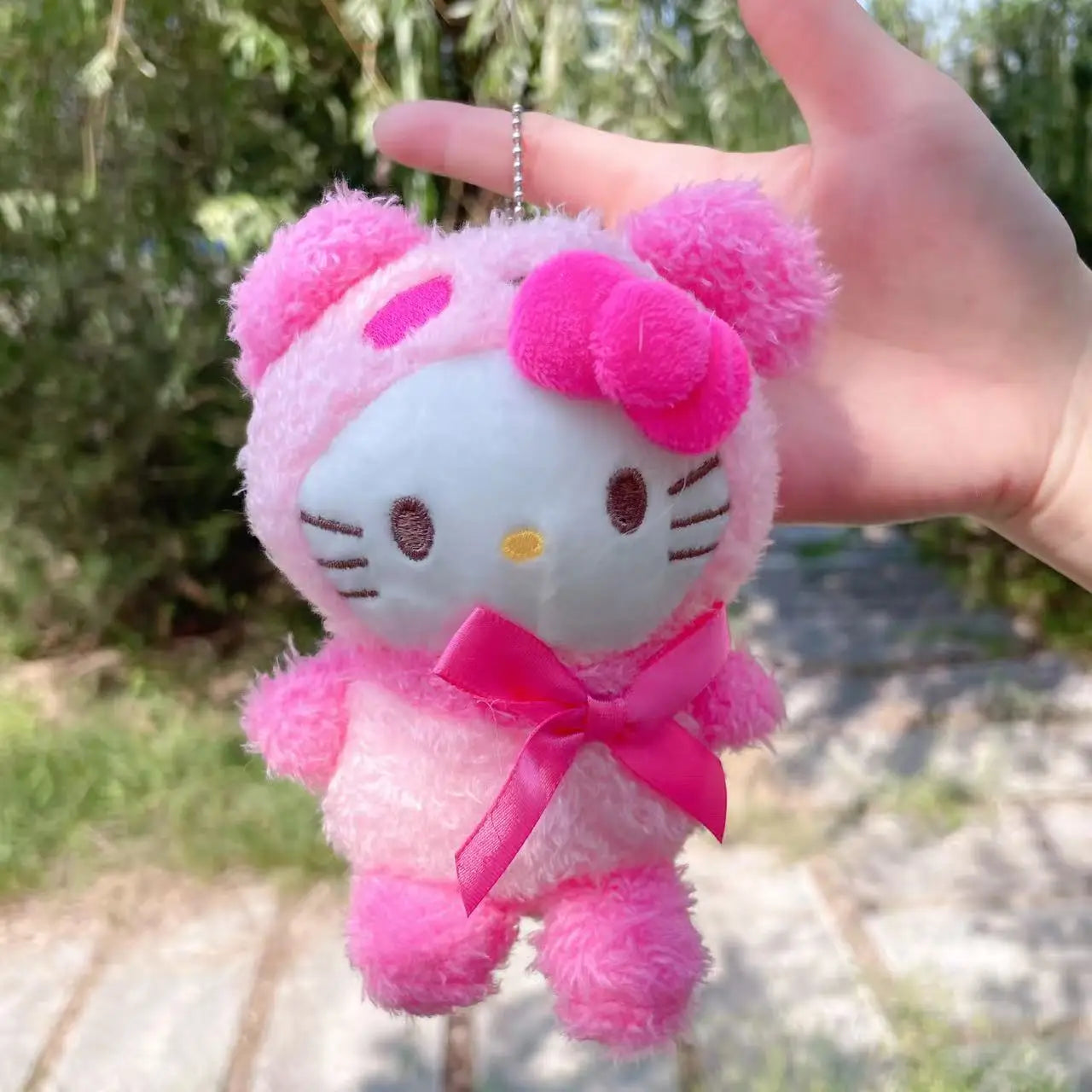 Kawaii Plüsch Schlüsselanhänger Kuscheltier Anhänger Tasche 12cm