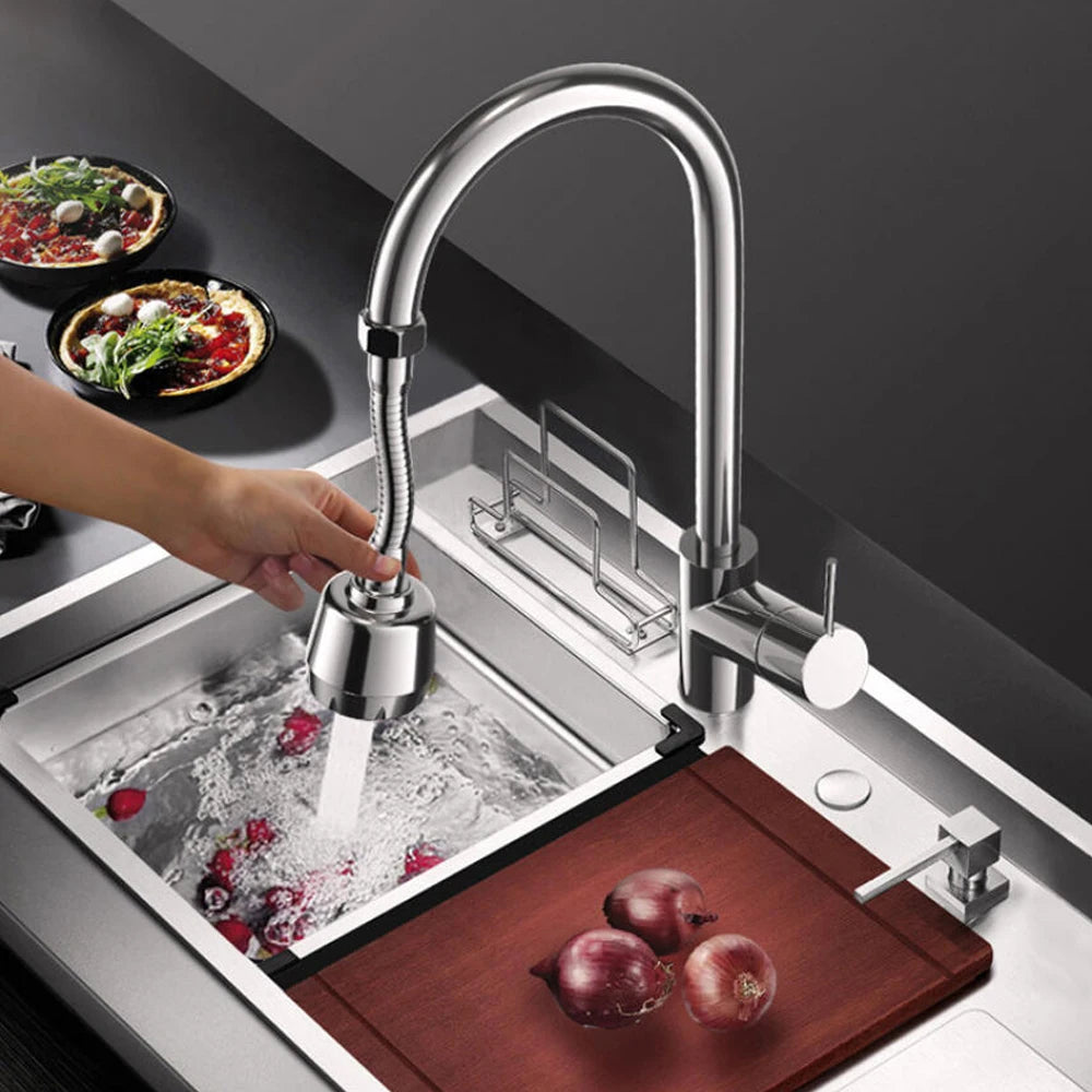 Universal Küchenarmatur Adapter mit 2/3 Modi und 360 Grad Drehung