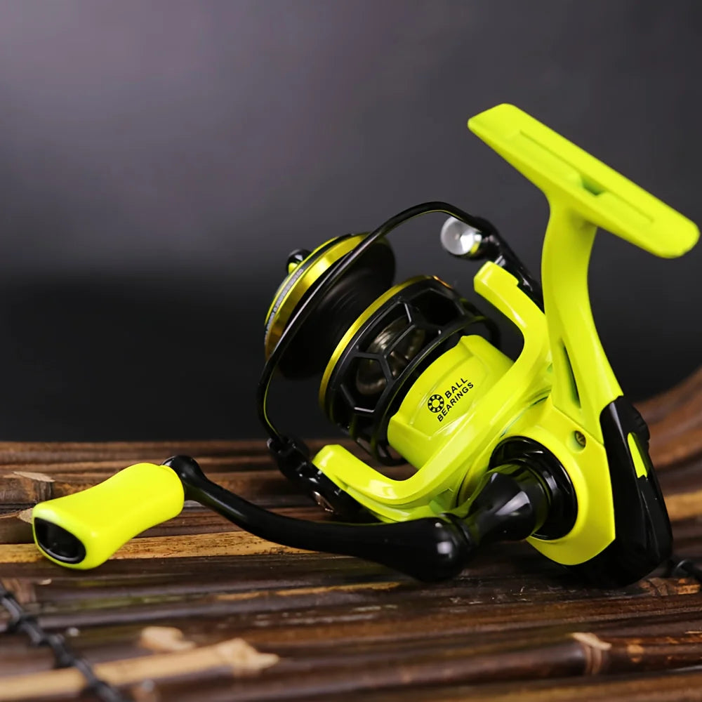 Spinnrolle Angelrolle 1000 2000 3000 Serie 5,2:1 Metall Karpfenangeln