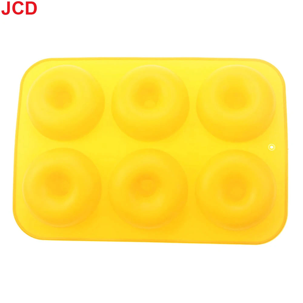 Antihaft Silikon Backform für perfekte 6 Donuts, Bagels oder Cupcakes