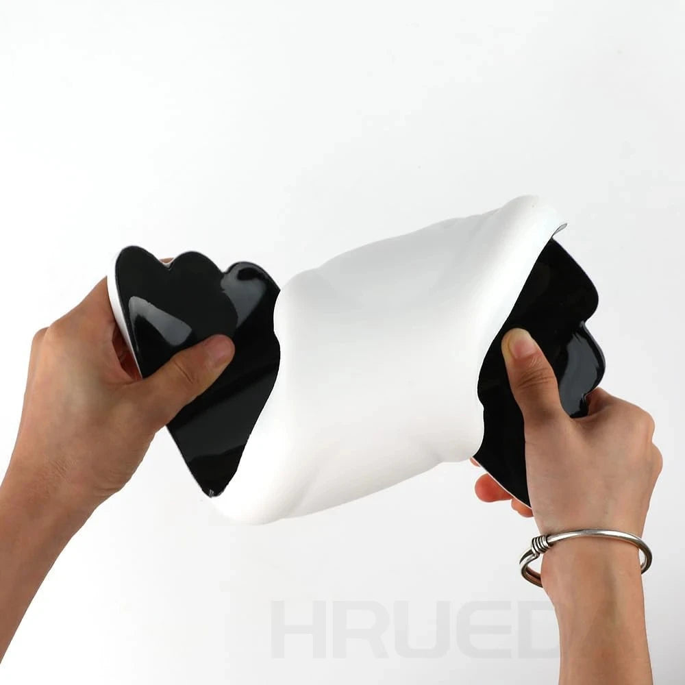 Ergonomische Tastatur-Maus-Handgelenkauflage mit Memory-Schaum Engelsflügel