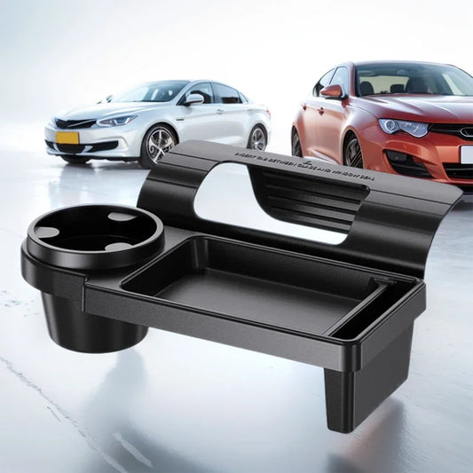Multifunktionale Auto Organizer Box mit Getränkehalter und Aufbewahrungstasche