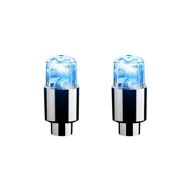 LED Radlichter bunte Reifen Ventilkappen 2 4 8 Stück für Auto Motorrad