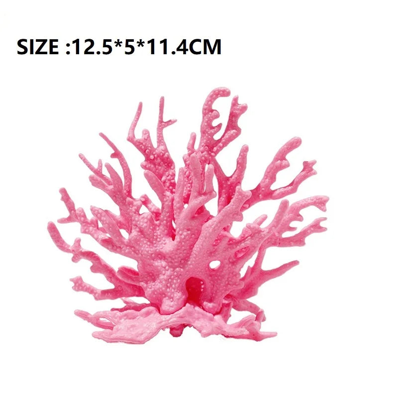 Künstliche Koralle aus PVC für natürliche Aquariendekoration