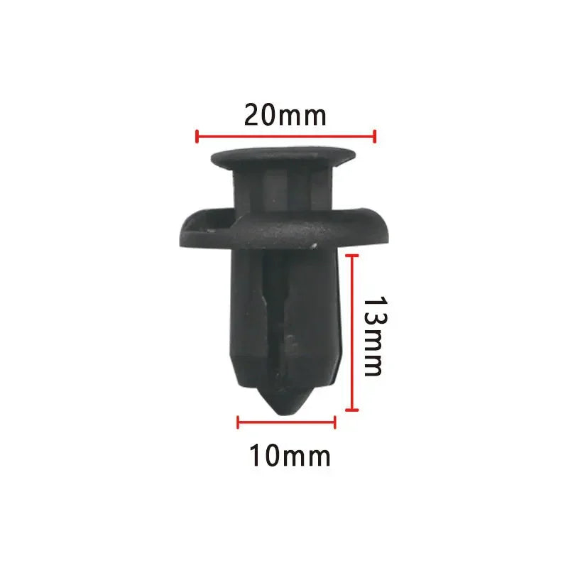 Robuste Kunststoff Clips für Fahrzeugbefestigung und Stoßstangen