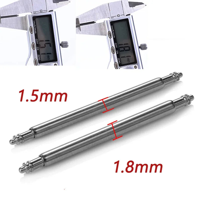 Edelstahl Uhrenarmband Federsteg Stift 6-24mm Universal Ersatz-Yabubest - Home & More