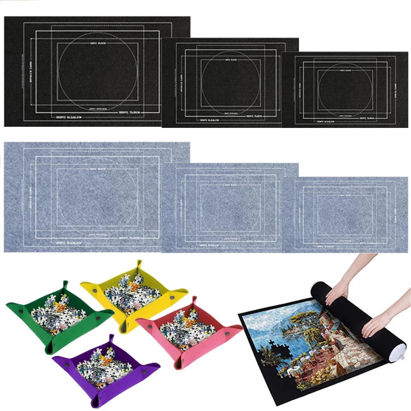 Puzzle Lagerung Matte als rutschfeste Decke für 1500-3000 Teile