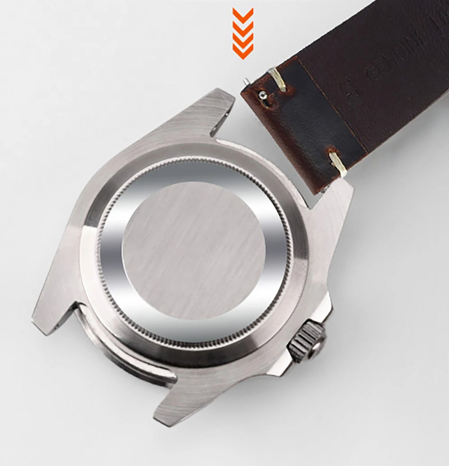 Wachs Uhrenarmband aus echtem Leder mit Schnellverschluss 18 bis-Yabubest - Home & More