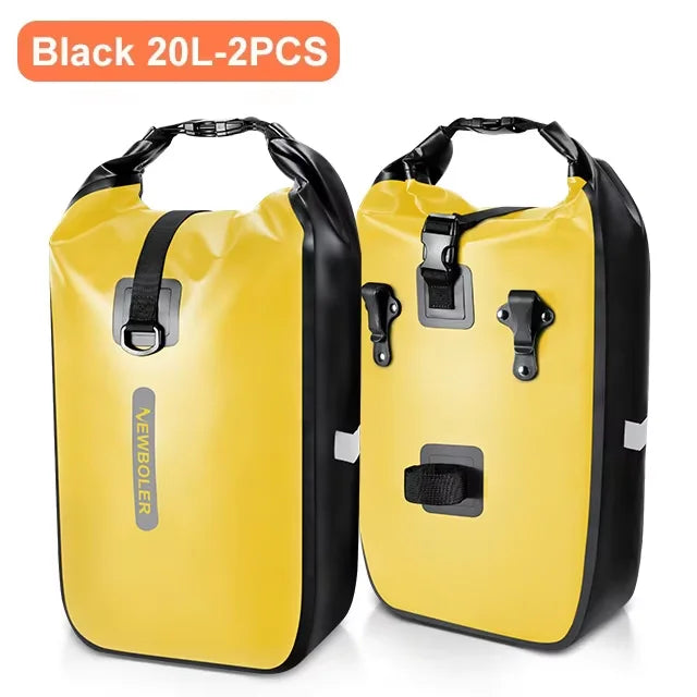 Wasserdichte Fahrrad Gabel Tasche 10L 20L Quick Release Sitz Stamm Tasche