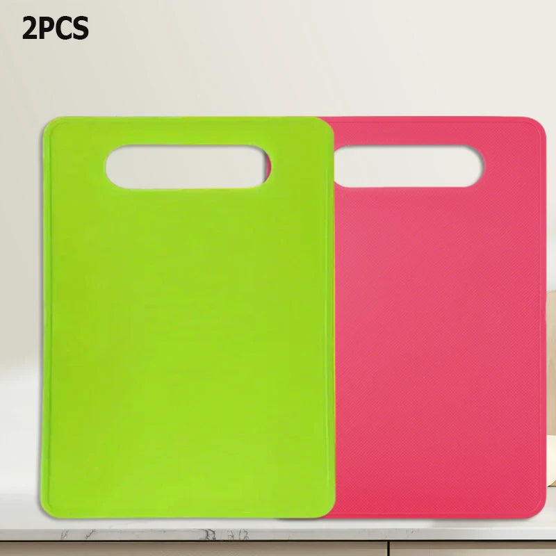 Flexibles Küchenschneidebrett aus Kunststoff rutschfest für Fleisch Gemüse