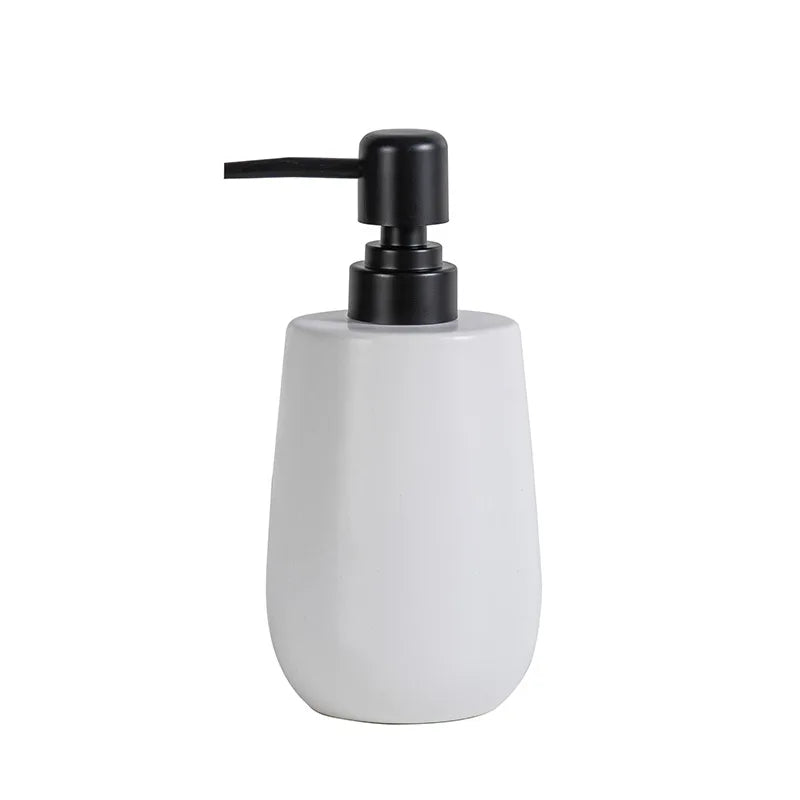 Keramik Flüssigseifenspender für Shampoo und Duschgel