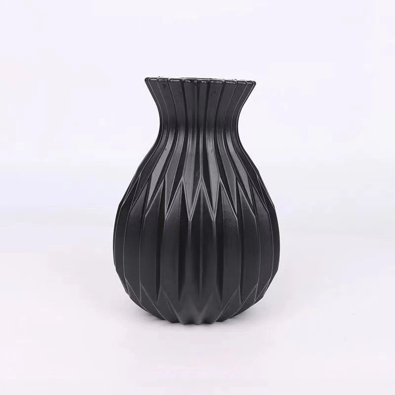 Nordische dekorative Blumenvase Kunststoff Imitat Keramik Wohnzimmerdeko