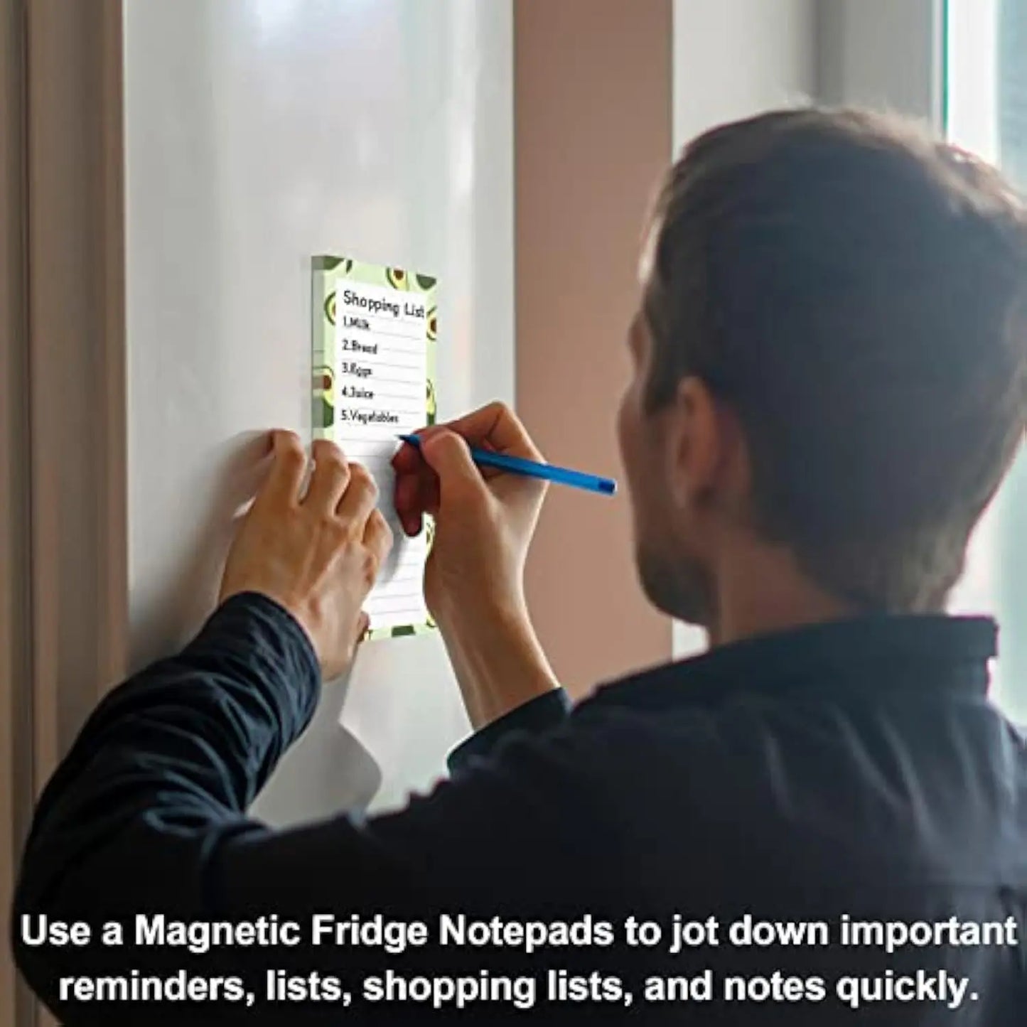 Magnetischer zerreißbarer Notizblock 200 Blätter mit Fruchtdesign