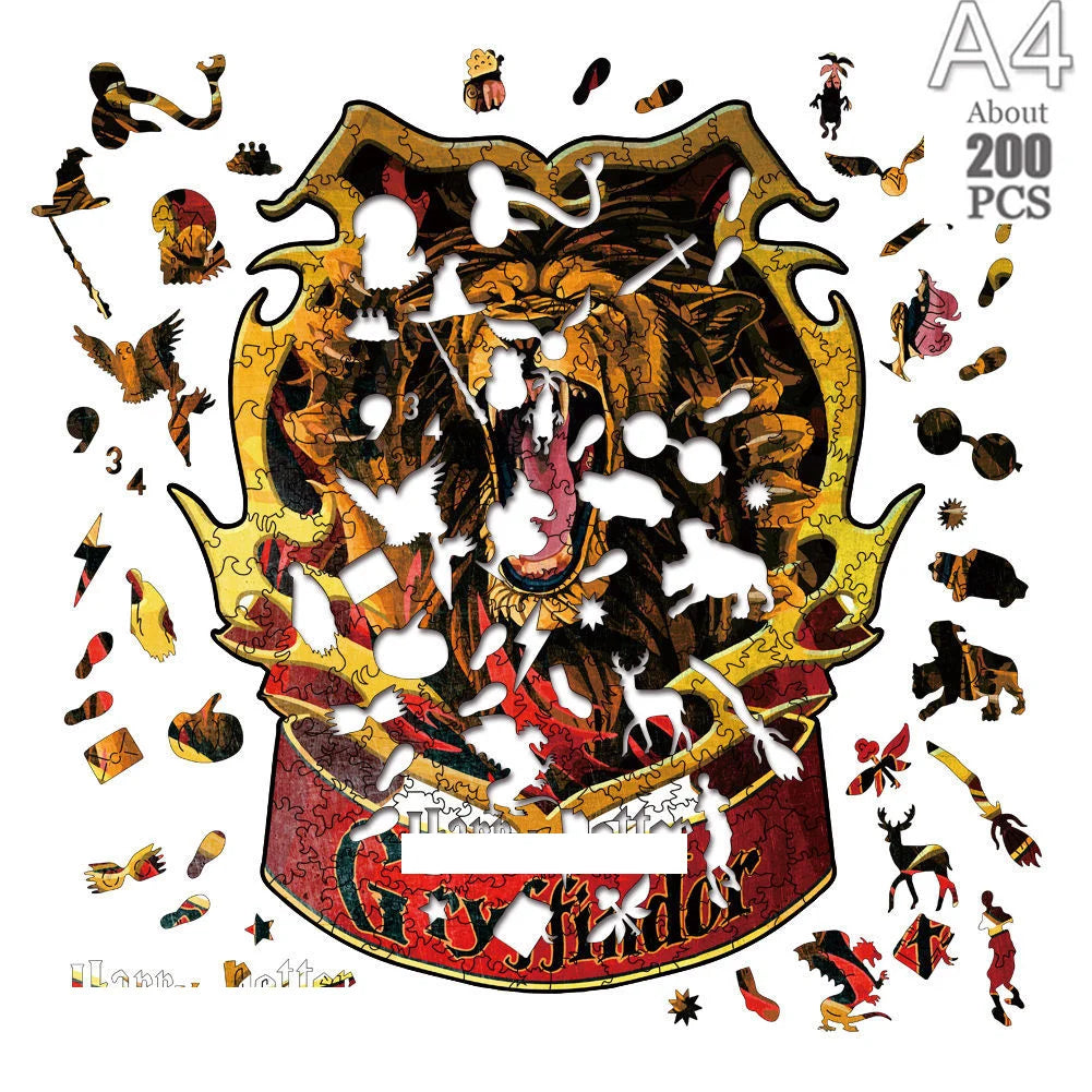 3D Holzpuzzle Tier Formen für Kinder und Erwachsene