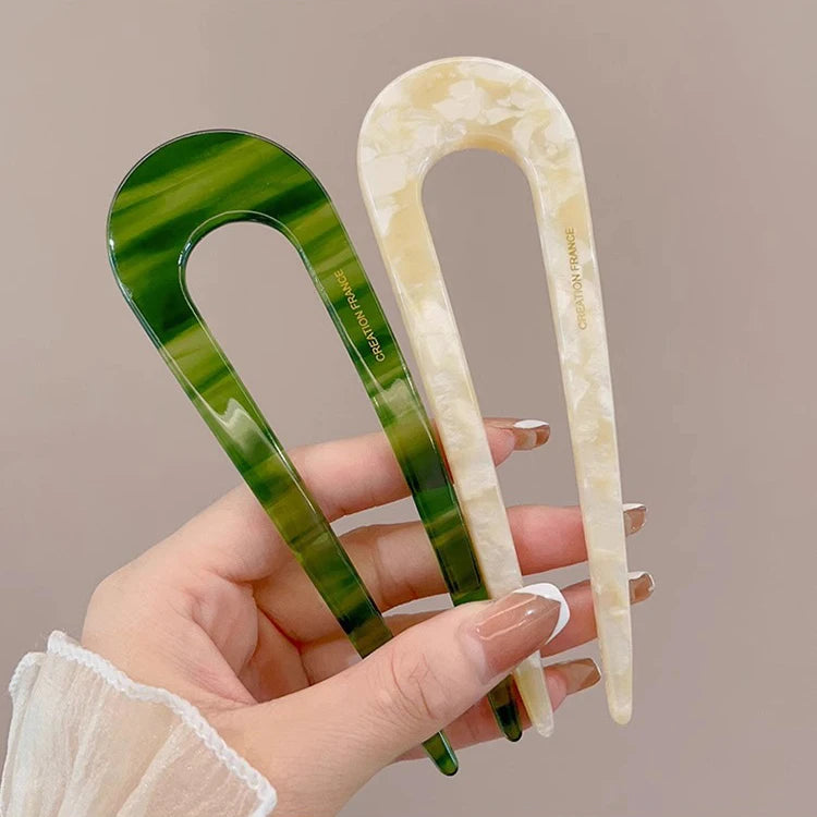 Haarkralle Schmetterling aus Acetat – Süßer Haarschmuck für Frauen