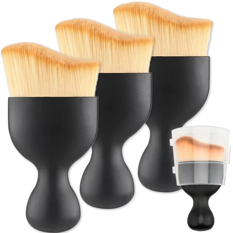 Weicher Reinigungspinsel für Auto Innenraum Tastatur Kamera mit Abdeckung