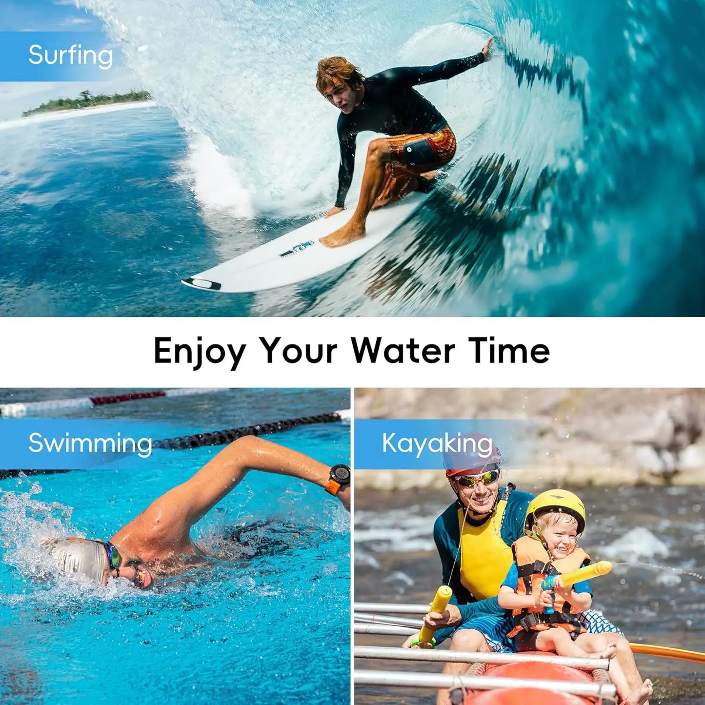Wasserdichter Kamera Schwimmgurt – Unterwasser Handgelenkband für Kameras
